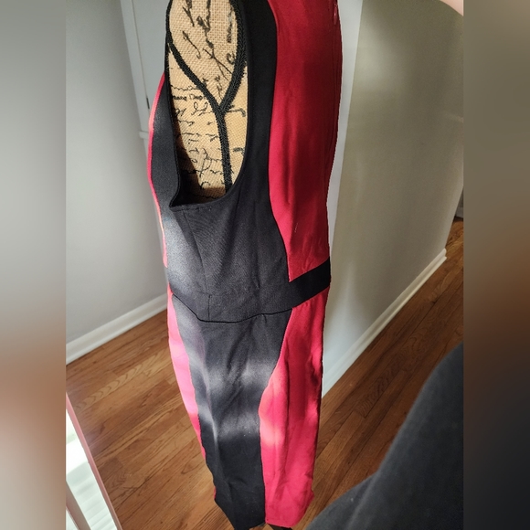 NWT - Torrid Red & Black Ponte Bodycon Dress - SAME-DAY SHIPPING ORDER BY 4PST - Picture 5 of 9